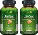 Irwin Naturals EstroPause Menopause & Women’s Health Support – 80 액체 소프트 젤 – Gentle Hormonal Balance Formula - 2 팩