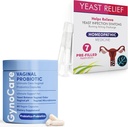 종합적인 Feminine 건강 뭉치: 질 Probiotic 캡슐 + 항진균성 Pre-Filled Applicators – PH 균형, 냄새 통제 및 효모 감염 구호를 위한 이중 지원