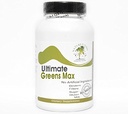 Ultimate Greens Max - Kelp Bladderwrack Dulse Clubmoss Irish Moss Gentian ~ 90 캡슐 - 첨가제 없음 ~ Naturetition 보충제