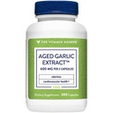 비타민 Shoppe 무취 Aged 마늘 추출물 - 지원 심혈관 건강 - 600 MG (200 캡슐)