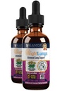 Bright Lungs - Lung Detox Support Supplement는 전반적인 Lung & Respiratory Health - Grindelia, Lobelia, Licorice, Wild Cherry & More를 유지하는 데 도움이됩니다!