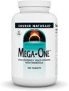 Source Naturals Mega-One Muti-Vitamin 무기물, 아니 철 - 180 정제