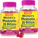 이름 * 예 25 여성 Cranberry 및 D-Mannose Gummies (2 팩)에 대한 억 Probiotics - 질과 Gut 건강, 소화 지원 및 Feminine 건강 - 12 Strains와 여성 Probiotic - 60 Gummies
