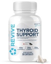 남자 & 여자를 위한 Revive MD Thyroid 지원 보충교재 - 영양소의 포괄적인 혼합은 필수 비타민, 무기물 & 허브 (90의 캡슐, 30의 서빙)를 가진 건강한 갑상선 기능을 지원합니다
