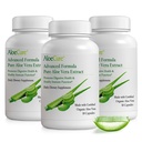 AloeCure 유기 알로에 Vera 캡슐, 160,000mg 안 알로에 잎은 서빙 당, 지원 Gut, 소화, & 면역성 건강, 도움은 균형을 잡은 Stomach 산성도, Aloin 해방합니다, 30Caps x 3Btl를 유지합니다