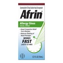 Afrin Allergy Sinus Nasal 스프레이 - 알레르기에서 빠르고 강력한 Nasal Decongestion, 성인 및 어린이 6 년 및 이전, 0.50 Fl Oz (팩 1)