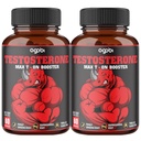 2 팩 60 캡슐 - 인삼, Ashwagandha, Tribulus 및 더 많은 11 허브.