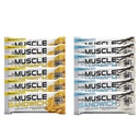 근육 식품 근육 샌드위치 바, 다양성 팩 | Real Ingredients, Whey Protein Isolate, High Protein Bars, 2-Ounce Bars (12 Count)