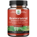 Youthful Trans Resveratrol 보충교재 - 셀룰러 건강 & 활력을 위한 AMPK 활성제를 가진 Resveratrol 캡슐 - Metabolism Boost & Cellular 효율성을 위한 AMPK 대사 활성제 - 60 조사