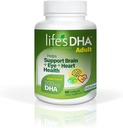 생활의 DHA All-Vegetarian DHA 규정식 보충교재는 건강한 뇌, 눈 & 심장, 지속 가능한 식물 근원에서 비 GMO DHA Omega-3 60 Softgels의 200 mg를 지원합니다