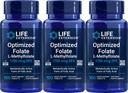 수명 연장 최적화 Folate 1700 mcg DFE, 100 채식 정제 (포장 3)