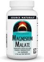 Source Naturals Magnesium Malate 3750 mg per 서빙 에센셜 마그네슘 말리 산 보충 - 100 캡슐