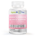 여성 호르몬 균형 지원 - Menopause, Hormonal & Reproductive 건강을위한 초본 보충 - Soy Isoflavones, Black Cohosh, Dong Quai - 60 캡슐과 비 GMO 보충제
