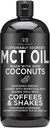 Radha Beauty Premium MCT Oil은 Non-GMO Coconuts - 15.8oz에서만 제작되었습니다. Keto, Paleo, Gluten Free 및 Vegan 승인.