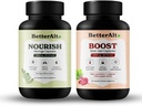 더 나은 Alt Moringa & Beetroot 캡슐|100% 순수한 Moringa 잎 분말 보충교재 & 100% 자연적인 Beetroot 보충교재 | 칼슘 & 비타민 C에 있는 리치