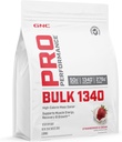GNC 직업적인 성과 대량 1340 대량 게인더 단백질 분말, 50g의 글루텐 자유로운, Whey, Creatine, BCAA의 제 3 자 시험해, 근육 회복 & 성장, Micronutrients, 딸기 및 크림, 9개의 서빙