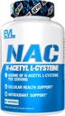 Evlution Nutrition NAC N-Acetyl L-Cysteine - 600mg N-Acetyl L-Cysteine Per 서빙 - 산화 방지제 지원 - 건강 지원 - 식이 요법 및 글루텐 무료 - 60 Veggie 캡슐 - 60 서빙