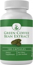 PURE ORIGINAL INGREDIENTS 녹색 커피 콩 추출, (100 캡슐) 항상 순수, 첨가제 또는 필러 없음, 실험실 검증