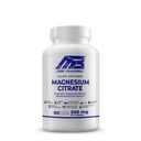 MB 하나 마그네슘 구연산염 500mg - 근육, Nerve, 잠 & 뼈 지원을 위한 높게 흡수 공식 - Vegan, 비 GMO - 소화 & 심장 건강 - 60의 모자 - 60의 일 공급
