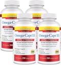 Omega-Caps Extra Strength for Large Breeds-Vet는 건강한 Radiant Skin & Coat를 위해 공식화되었습니다. Immune 시스템 지원을위한 오메가 3, 복용량에 쉬운, 1000 소프트 젤 캡슐
