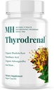 MICHAEL의 건강 Naturopathic 프로그램 Thyrodrenal - 120 Vegan 캡슐 - 지원 Thyroid & Adrenal 건강 - 비타민 C - 60 서빙