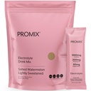 ProMix Nutrition Electrolytes Powder Hydration Packets - Himalayan 핑크 소금, 마그네슘, 칼륨, 비타민 C - 소금 수박, 가벼워 - 30 서빙 (30 포장)