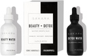 Sakara Beauty Water + Detox Water Drops, 60 서빙 - Trace Mineral Drops & Chlorophyll Liquid Drops, 액체 마그네슘, 염화물, 나트륨, 칼륨, 붕소 보충제, 액체 클로로필 드롭