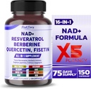 NAD+ Trans-Resveratrol Berberine Quercetin Fisetin 우유 이틀 - 미국에서 만드는