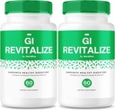 (2 팩) GI Revitalize - GI Revitalize Pro Pills to Support Healthy Digestion, GI Revitalized Advanced Formula for Gut Health, G I Revitalizer 최대 강도 보충 검토 (120 캡슐)