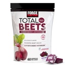Force Factor Total Beets Soft Chews with Beetroot, Nitrates, L-Citrulline, Grapeseed Extract, and Antioxidants, 엘리트 성분, 심장 건강 Superfood, 60 Chews