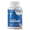 Essential Elements T-Hero - 남성을위한 일일 테스토스테론 지원 - Vitality & Drive - Ashwagandha, Shilajit, Boron, DIM - 60 카운트 - 30 서빙