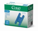 Curad Knuckle, 길쌈된 파란 탐지가능한 붕대, 100-Count