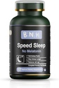 BNH 속도 수면 - 멜라토닌 무료 포뮬러 - 고대 중국 Remedy - 15 허브 - 가을 & Stay Asleep Faster - Wake Refreshed & Energized - No Groggy Feeling - Relax - Calms Mind- Drug Free - 180 카운트