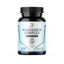 마그네슘 복합재 | 마그네슘 470mg, 말레이트, & 근육, 나브, 에너지용 시트레이트 | 고 흡수 | Vegan, Non-GMO | 120 캡슐