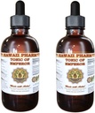 HawaiiPharm Shiitake, Maitake, Cordiceps, Reishi 액체 추출물, 유기 건조 Shiitake, Maitake, Cordiceps, Reishi Tincture, 허브 보충, 미국에서 만든 2x2 fl.oz