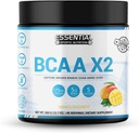 175mg 카페인 BCAA | 40 인분 | 케토 승인, 비 GMO, 글루텐 무료 보충 | 복숭아 망고 맛