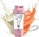 Hurricup 22 Oz Protein Shaker Bottle for Protein Mixes, BPA Free Protein Shaker Cup for Protein Shakes, Whey Powder Smoothie Cup for Preworkout Mixer Bottle, 여성 및 남성용 체육관 액세서리, 핑크