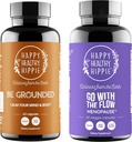 행복한 건강한 Hippie는 교류 Menopause 지원 & 지상에 놓인 긴장 구호로 갑니다