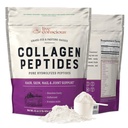 라이브 의식 콜라겐 펩타이드 분말 - Naturally-Sourced Hydrolyzed Collagen Powder - Hair, Skin, Nail, Joint Support - 유형 I & III Grass-Fed Collagen 보충제 여성 및 남성 - 16oz