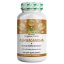 유기 Veda Ashwagandha 보충교재, 1500mg - 까만 고추 추출물을 가진 Ashwagandha 캡슐 - 순수한 100% 유기 Ashwagandha 뿌리에게서 만드는 - 계류 지원 보충교재 & 에너지, 120의 Veggie