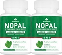 Super Nopal 1600mg, R-Alpha Lipoic Acid, Turmeric, 120 캡슐 (60 인분)