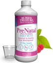 Buried Treasure Prenatal Plus DHA Complete, 16 온스 오렌지 바나나 맛, 전, 동안 높은 효능 액체 수식 보충교재, Post Pregnancy, Natural DHA Omega3 Iron Vegetarian Safe w/Dose Cup