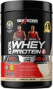 호이 단백질 분말 + 면역 지원 | Six Star Whey Protein Plus | Whey Protein Isolate & Peptides + Muscle Builder | 근육 이익 및 회복을위한 Lean Protein Powder | Vanilla, 2 파운드