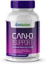 Can-D Caps Advanced Candida Control Supplement : Natural Garlic, Cat's Claw, Ginger, 칼슘 및 마그네슘 - Fungicidal & Health Improvement Formula와 면역 체계 지원