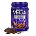 Vega Original Essential Protein - 25g Plant 기반 단백질, 크림 초콜릿, 10 서빙, Vegan Non-GMO 음료 혼합, 스무디 & Shake 준비, 글루텐 무료, 낙농 무료, 16.2oz (포장 월병)