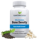 Ultra Premium Bone Formula - 탄산 칼슘 w / 비타민 K2 & D3 - 뼈를위한 칼슘 보충제 - 뼈 강도를 촉진하므로 활성을 유지할 수 있습니다. 60 캡슐, 60 일 공급