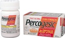 Percogesic 아스피린 자유로운 고통 구호 정제, 여분 힘, Acetaminophen 및 Diphenhydramine, 40 ct (1의 포장)