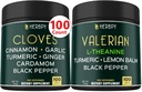 번들 7in1 Cloves 보충교재 & 5in1 Valerian 뿌리 보충교재