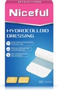 10 조사 Hydrocolloid 큰 붕대, 2" x 4" 빛 Exudate, Hydrocolloid 젤 붕대 빠른 치유를 위한 Hydrocolloid 부상 드레싱 여분 얇은