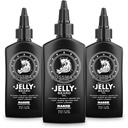 Bossman Jelly Beard Oil for Men - 3 Pack (12 oz in Total, Naked - Unscented)